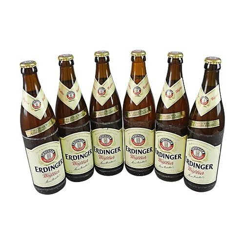  5,30€/1l) Erdinger Hefe Weißbier (6 Flaschen à 0,5 l / 5,3 % vol.