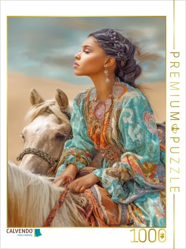 CALVENDO Puzzle Pferdeliebe | 1000 Teile Lege-Größe 64x48cm Foto-Puzzle für glüc