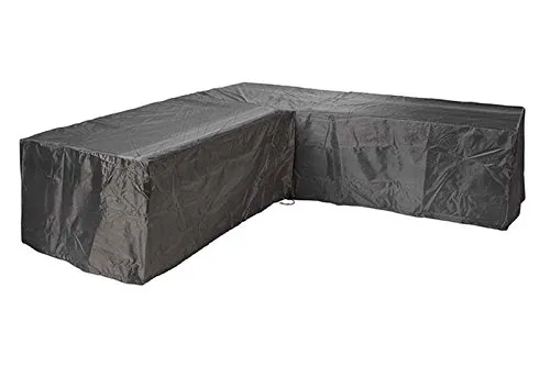 AEROCOVER Atmungsaktive Schutzhülle für L-förmige Lounge-Sets 300x300x100xH70 cm - Schutzhülle für L-förmige Loungesets, atmungsaktiv und wasserabweisend. Schützt vor Schimmel und verlängert die Lebensdauer Ihrer Gartenmöbel.