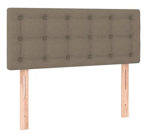 vidaXL Kopfteil Taupe 100x5x78/88 cm von vidaXL