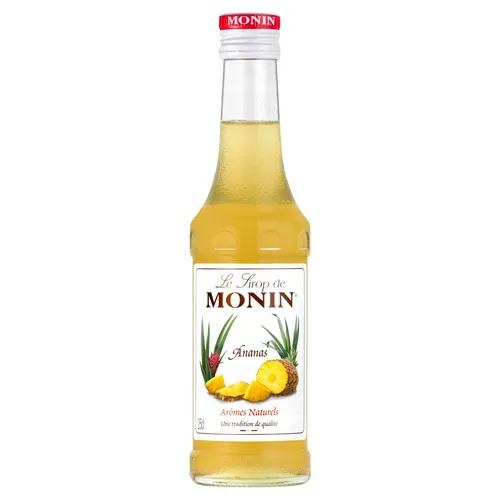 Monin Ananas Sirup mit natürlichem Aroma 250ml