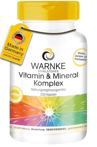 Vitamin & Mineral Komplex Kapseln 250 St