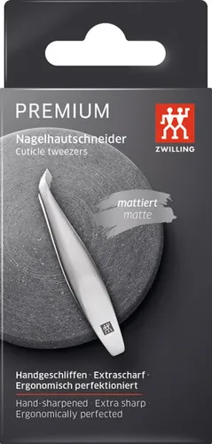 Zwilling Premium Nagelhautschneider, Edelstahl mattiert von ZWILLING Beauty