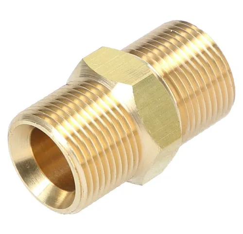 McFilter Schlauchnippel M22x1,5 AG - M22x1,5 IG Adapter, Kupplung, (1-tlg., Doppelnippel), Doppelgewindenippel Universell mit M22x1,5