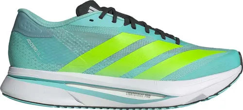 adidas Adizero SL 2 Neutralschuh Herren - Mint/Neongelb, Größe 44 - Laufschuhe mit ultraleichtem Design und innovativer Zwischensohle für maximale Energierückgabe, ideal für ambitionierte Läufer.