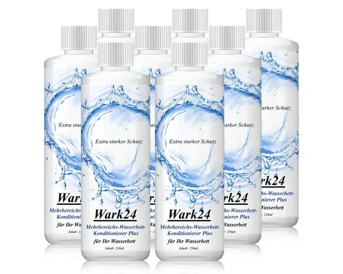 Wark24, Wasserbett Wark24 Wasserbett Konditionierer 250ml 20% Wirkstoffgehalt (8er Pack)