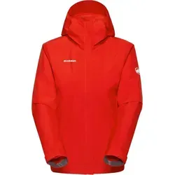Mammut Treeline Light HS Hooded Jacket Women - Rot XL - Funktionsjacke mit 28.000 mm Wassersäule, ideal für Outdoor-Aktivitäten und schlechtes Wetter, in stylischem Mammut Rot.
