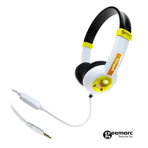 Produktbild Kinder Kopfhörer Lautstärkebegrenzung Regelung KIWI-SMART 101 Mikrofon iPhone