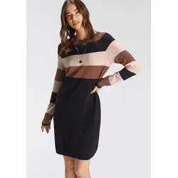 Tamaris Strickkleid im lässigen Streifendesign von Tamaris