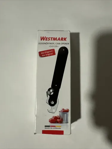 H097 Westmark Dosenöffner Hebeldosenöffner Sieger ca. 15cm in schwarz von Westmark