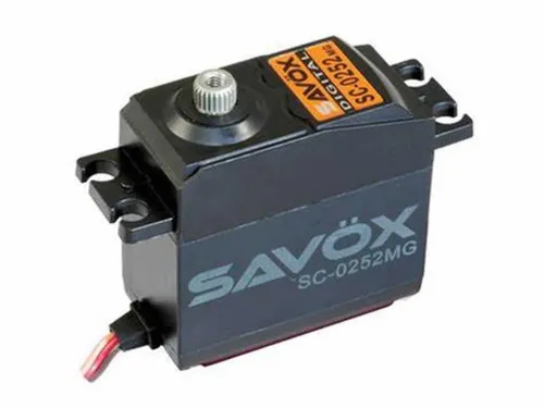 Savox Standard-Größe Digital Servo Metall Getriebe 10.5KG@6V : SAV-SC0252MG+