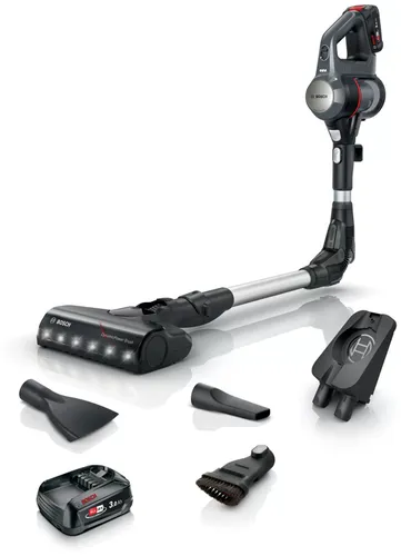 Bosch BSS711W Akku-Handstaubsauger 18 V - Beutellos, kabellos mit 40 Minuten Laufzeit, ideal für mühelose Reinigung und vielseitige Anwendungen