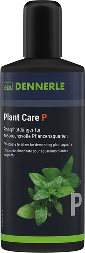 Dennerle Plant Care P, 250 ml - Phosphat-Dünger für Aquarien, sorgt für prächtige Pflanzen und intensiv leuchtende Farben