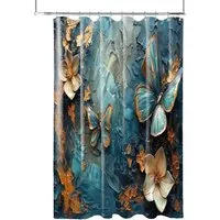 Duschvorhänge Blau von Sanilo