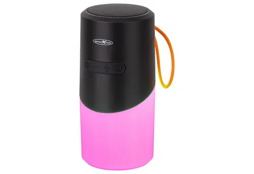 Reflexion BTX705 Camping Lampe, Nachtlicht, Outdoor Bluetooth-Lautsprecher (Bluetooth, 40 W, Ultra kompakt, IPX5 Spritzwassergeschützt, LED-Effekte, MicroSD Slot)