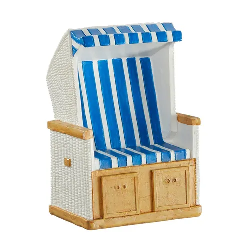 CEPEWA Spardose Spardose Strandkorb Gelddose Sparschwein Urlaub