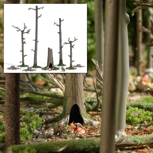 Busch 7989 Action-Set Fuchsbau / 1:87 - H0