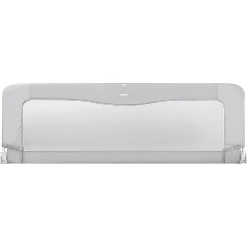 Reer ByMySide Rausfallschutz fürs Babybett, 150x50 cm - Kindersicherung mit extra hohem Bettgitter (50 cm) für sicheren Schlaf. Ideal für Matratzen von 180-210 cm, einfaches Anbringen ohne Schrauben.