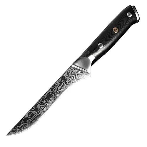 Muxel Damascus 67 Lagen 6 inch Ausbeinmesser Boning Knife Profi Messer Edelstahl
