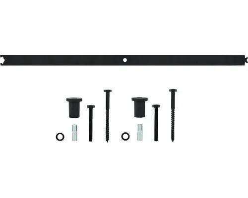 Zwischenschiene Intersteel 90 cm schwarz