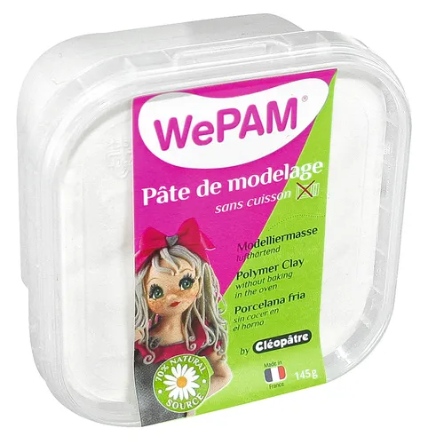 WePAM, lufthärtende Modelliermasse, 145g Farblos
