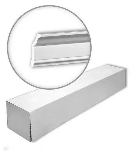 Profhome Eckleisten Set 650174 - 21 Zierleisten, 42 m - Praktisches Set mit 21 weißen Eckleisten, ideal für Innen- und Außenbereich. Hochwertiges extrudiertes Polystyrol (XPS) sorgt für einfache Montage und ansprechende Optik.