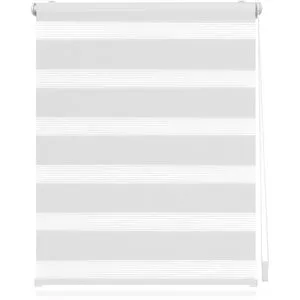 Lichtblick Duo Rollo Klemmfix, ohne Bohren (Weiß, 45x150 cm) - Jalousien & Rollos: Das 2-in-1 Klemmrollo bietet stilvolle Fensterdekoration und effektiven Sonnenschutz – ganz ohne Bohren!
