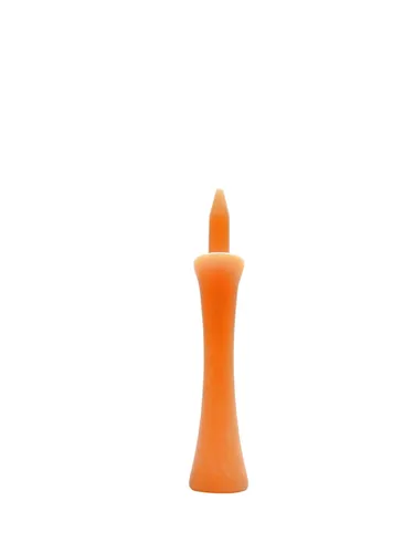 Satz von 50 LOVMEAD Golf 70mm Kunststoff-Golftees orange