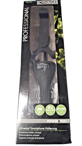 Schwaiger KFZ Universal Smartphone Halterung schwarz Auto PKW Handyhalterung