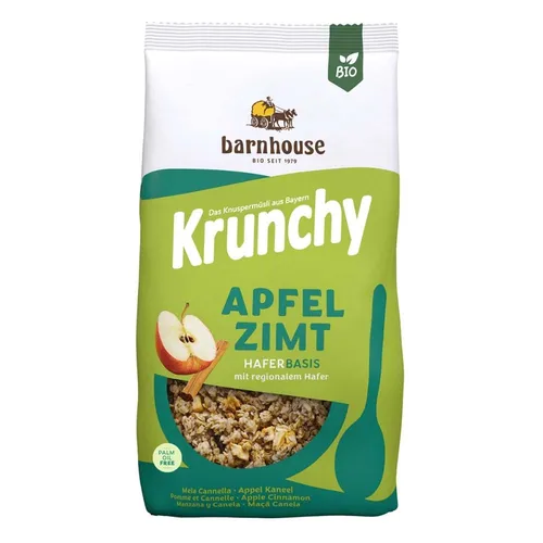 Krunchy - Apfel-Zimt 375g | BARNHOUSE
