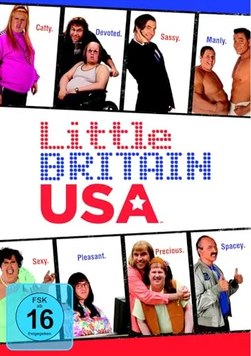 Little Britain USA [2 DVDs] - Unterhaltsame Comedy-Serie, freigegeben ab 16 Jahren, ideal für Fans von britischem Humor