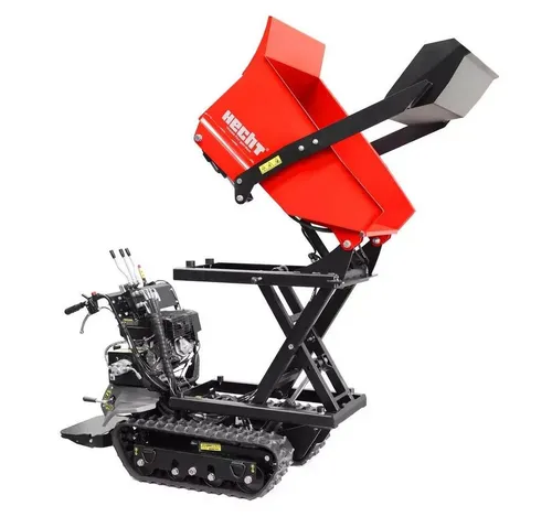 Hecht Dumper Hydraulischer Raupentransporter mit 500 kg Tragkraft