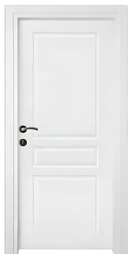 Moderne weiße Innentür für stilvolle Räume - Elegante Tür aus hochwertigem Holz, ideal für jeden Wohnbereich. Mit einem modernen Design und einer Höhe von 205 cm sorgt sie für eine ansprechende Raumatmosphäre.