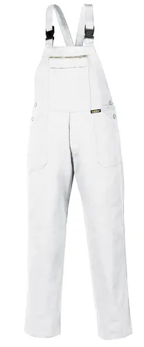 teXXor® Latzhose 290 g/m² weiß 8034 Ökotex Standard 100 Gr. 54 #39711