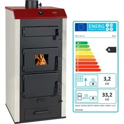 Prity NS32 Wasserführender Kaminofen Holzofen 33.2 + 3.2 kW