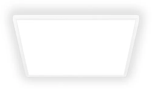 LED Deckenlampe Flach 45W - Indirektes Licht für Wohnzimmer - Moderne LED Deckenleuchte mit nur 30mm Höhe und 6000 Lumen für helle Ausleuchtung. Sie bietet sanfte Hintergrundbeleuchtung und ein elegantes Design, ideal für stilvolle Wohn- und Arbeitsbereiche.