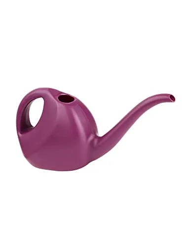 Produktbild Garronda Gießkanne Zimmerpflanzen Innen, Gießkanne klein Plastik, Bewässerung für Zimmerpflanzen, Gieskanne für Haushalt GD-0045 (Violett, 2 Liter)