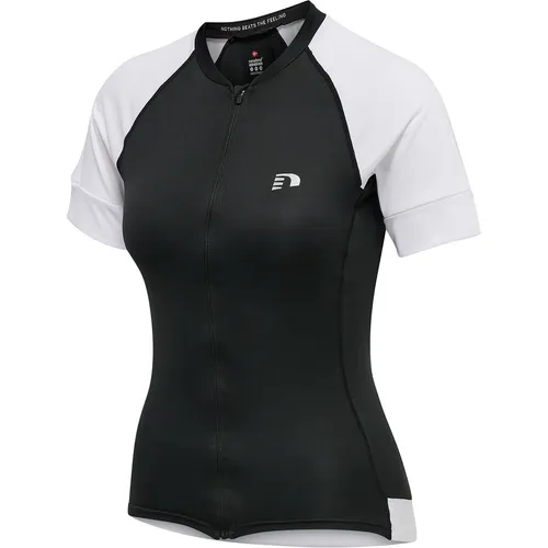 newline Women's CORE Bike Jersey Shirt, Schwarz, XS - Fahrradbekleidung mit Moisture Management für optimalen Tragekomfort, atmungsaktiv und aus weichem Material für ein angenehmes Fahrgefühl.