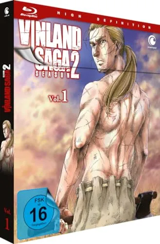 Vinland Saga - Staffel 2 - Part 1 - [Blu-ray] - Anime-Serie über Wikinger-Abenteuer, fesselnde Handlung und beeindruckende Animationen, freigegeben ab 16 Jahren.