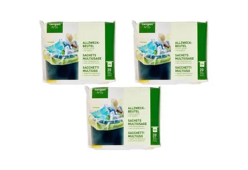 Migros Müllbeutel Allzweckbeutel mit Zugband Einzeln gefaltet 55L