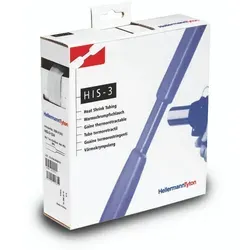 HELLERMANN TYTON 308 32403 - Rohr termorestringente transparent, 24mm Durchmesser, 3m Länge, flexible Isolierung für Kabel mit hoher Haltbarkeit