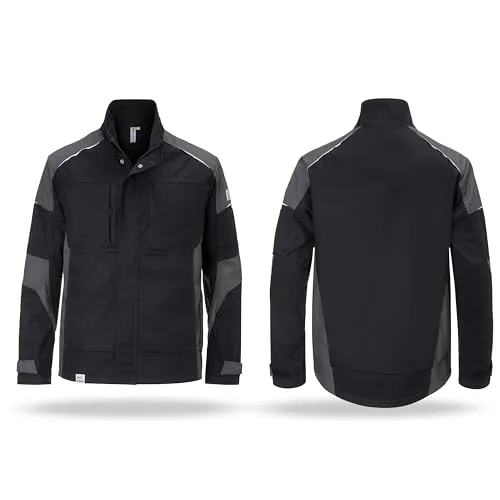 KÜBLER ACTIVIQ Jacke - Arbeitsjacke mit ergonomisch geschnittenen Ärmeln und zusätzlichen Bewegungszonen für optimale Bewegungsfreiheit, ideal für anspruchsvolle Tätigkeiten.
