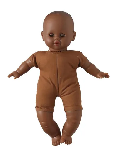 vertbaudet Puppen Accessoires-Set Weiche Puppe mit Schlafaugen, Länge 30 cm