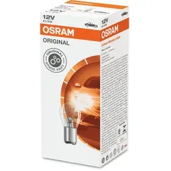 OSRAM Glühlampe für Rückfahr- und Bremslicht - Autobeleuchtungen - Vielseitige Glühlampe für Rückfahr-, Brems- und Nebellicht mit 21/5 W Leistung, ideal für optimale Sicht und Sicherheit im Straßenverkehr.