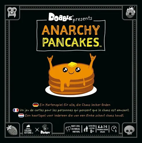 Zygomatic, Dobble Anarchy Pancakes, Partyspiel, Kartenspiel, Neu OVP*