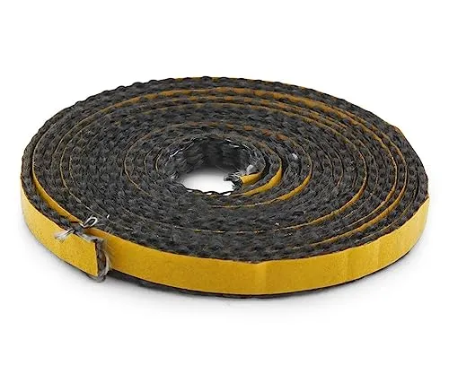 Kamindichtung 3m selbstklebend ø 10x2 mm Flach-Kordel Dichtband