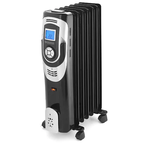 OLIMPIA SPLENDID Ölradiator 99622 - CaldoRad 9 Digital - Radiatoren für große Räume, flüsterleises Heizen mit 2000 W Leistung und 24h-Timer für individuelle Temperatursteuerung.