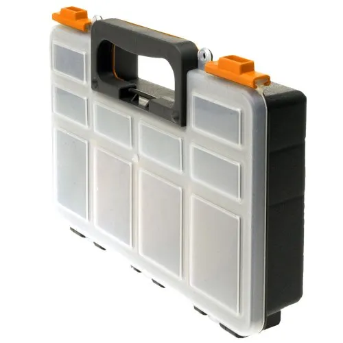 Sortierkasten Sortimentkasten Sortierbox 5-8 Fächer mit Verschluss und Tragegriff