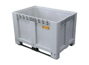 CEMO Altbatterie-Lager- und Transportbox, aus PE, Volumen 525 l, mit 2 Kufen, ab 3 Stk