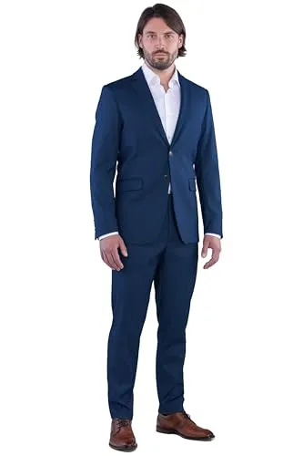 SANDER STELLAN Anzug Herren Slim Fit mit Kleidersack von SANDER STELLAN